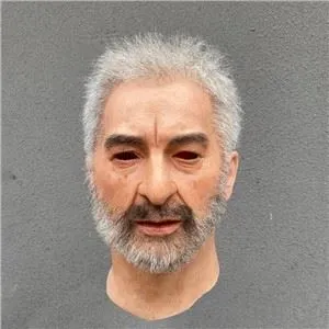 Maxsus silikon yuz niqobi